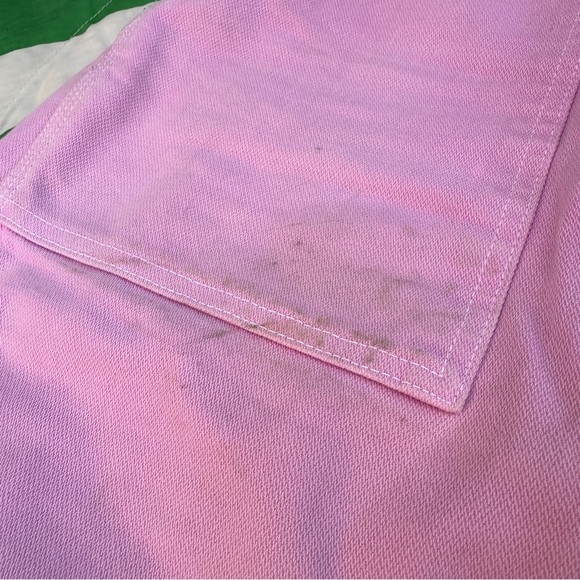 BIG BUD PRESS bubblegum pink carpenter denim pants jeans - Picture 4 of 14